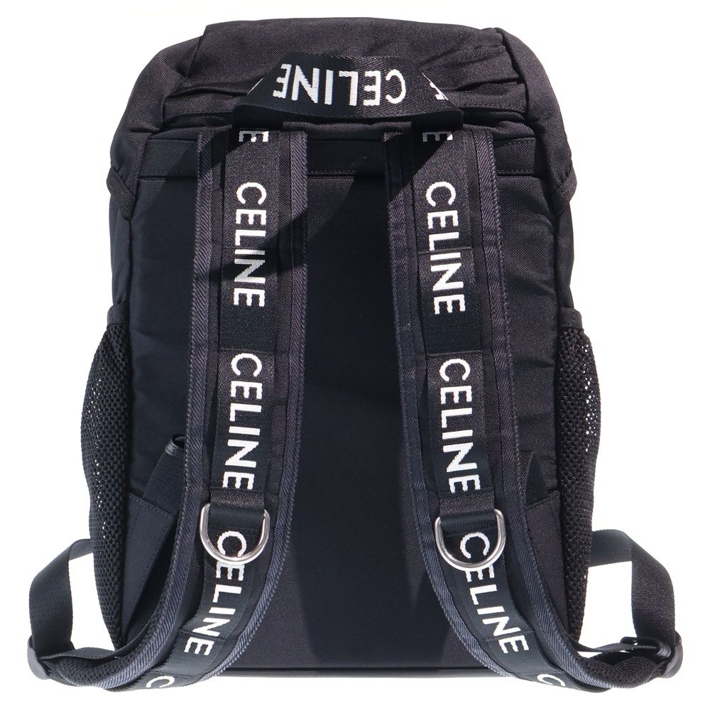 Celine Trekking Backpack Black Nylon Silver — view 2