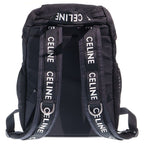 Celine Trekking Backpack Black Nylon Silver — view 2