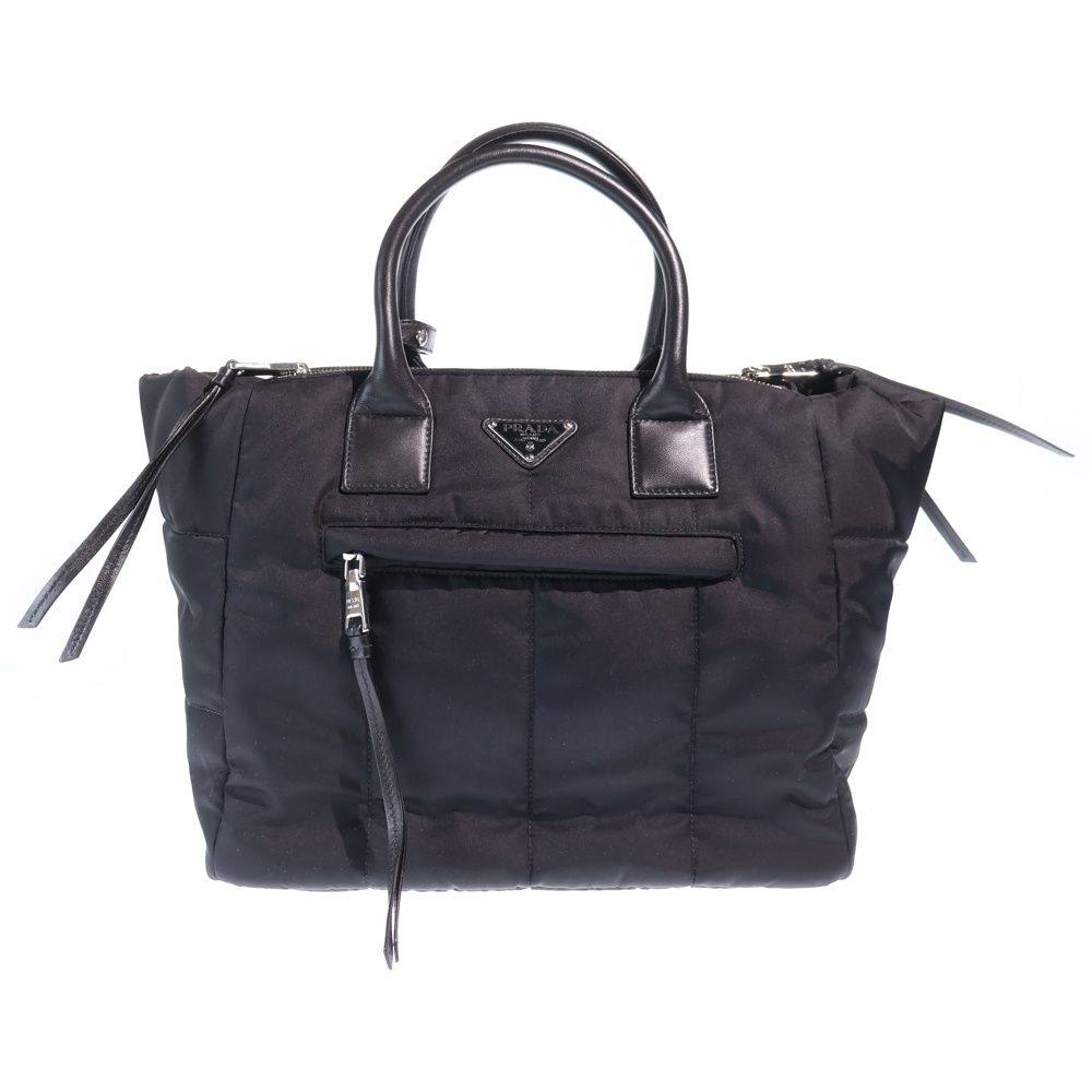 Prada Tessuto Bomber 2-Way Bag Black