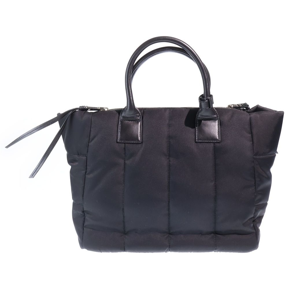 Prada Tessuto Bomber 2-Way Bag Black — view 2
