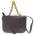Bottega Veneta Mount 2-Way Shoulder Bag Brown Leather