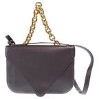 Bottega Veneta Mount 2-Way Shoulder Bag Brown Leather