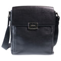 Loewe Shoulder Bag Black Leather Silver