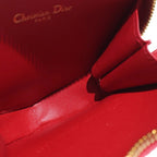 Dior Caro Chain Heart Pouch Mini Shoulder Bag Leather Gold — view 4