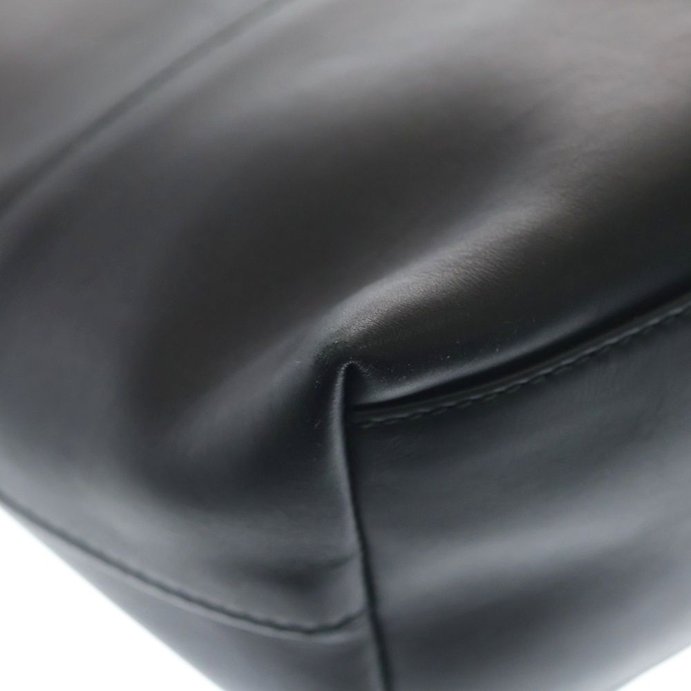 Bottega Veneta Shoulder Bag Black Leather Silver — view 5