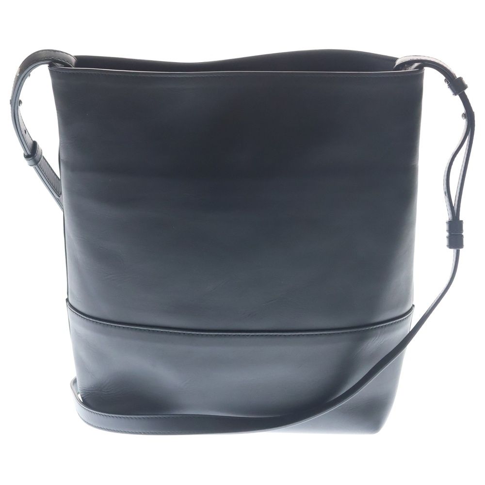 Bottega Veneta Shoulder Bag Black Leather Silver — view 2