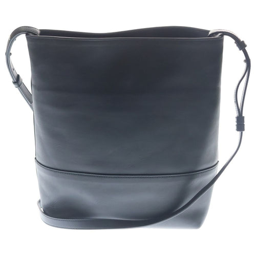 Bottega Veneta Shoulder Bag Black Leather Silver — view 2