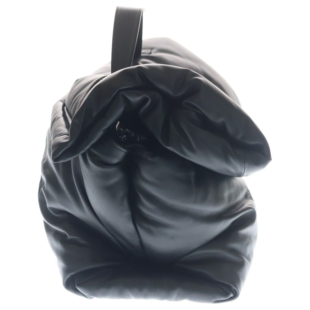 Celine Pillow Bag Leather Handbag Black — view 3
