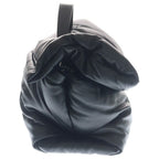 Celine Pillow Bag Leather Handbag Black — view 3
