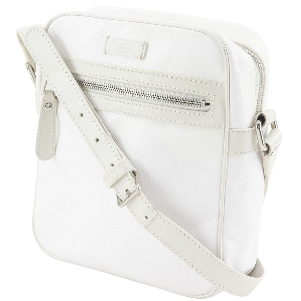 Gucci GG Supreme White Shoulder Bag — view 2