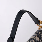 Dior Saddle Mini Bag M ZQ Oblique Navy — view 4