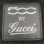 Gucci GG Supreme Fiat 500 Collaboration Sherry Shoulder Bag Leather Black — view 9