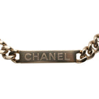 Chanel Logo CC Chain Necklace Gold Plated 1 — view 3
