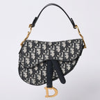 Dior Saddle Bag Mini Oblique Jacquard