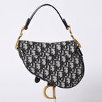 Dior Saddle Bag Mini Oblique Jacquard — view 2
