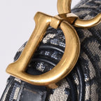 Dior Saddle Bag Mini Oblique Jacquard — view 6