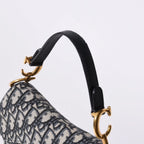 Dior Saddle Bag Mini Oblique Jacquard — view 4