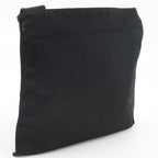 Prada Pochette Satin Nero Black Shoulder Bag — view 3