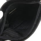 Prada Pochette Satin Nero Black Shoulder Bag — view 4