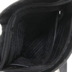 Prada Pochette Satin Nero Black Shoulder Bag — view 5