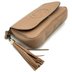 Gucci Shoulder Bag Chain Soho Leather Beige — view 3