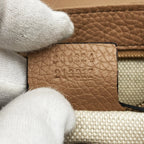 Gucci Shoulder Bag Chain Soho Leather Beige — view 8
