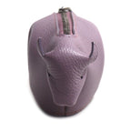 Loewe Animal Cow Motif Coin Case Purple — view 3
