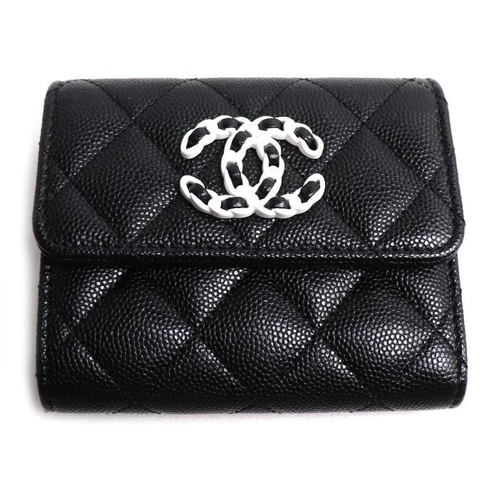 Chanel 19 Small Flap Wallet Trifold