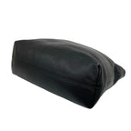 Prada Logo Leather 2-Way Shoulder Bag Business Capacity Black — view 8