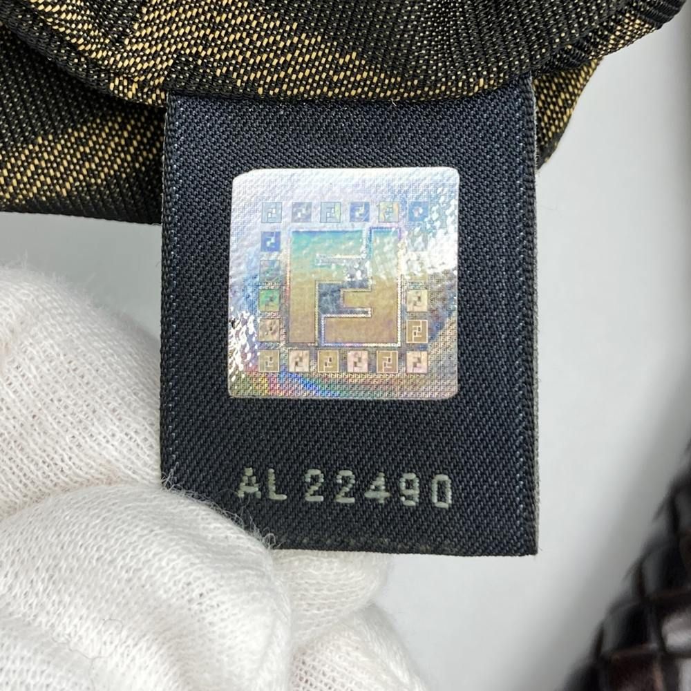 Fendi Handbag Spy Bag Leather Brown — view 9