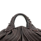 Fendi Handbag Spy Bag Leather Brown — view 5