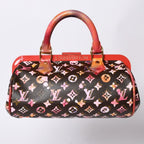 Louis Vuitton Monogram Water Color Richard Prince Papillon Handbag Brown