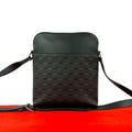 Louis Vuitton District Damier Infini Leather Shoulder Bag Pochette Black