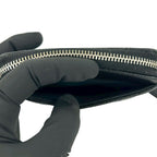 Chanel With Quilted CC Logo Caviar Leather Coin Purse Black — view 9