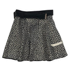 Louis Vuitton Yayoi Kusama Flower Skirt with Belt 36 Black — view 2