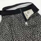 Louis Vuitton Yayoi Kusama Flower Skirt with Belt 36 Black — view 4