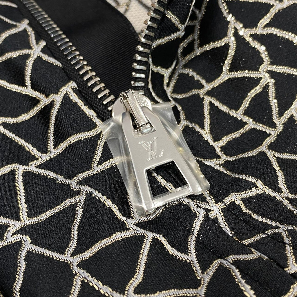 Louis Vuitton Yayoi Kusama Flower Skirt with Belt 36 Black — view 5