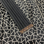 Louis Vuitton Yayoi Kusama Flower Skirt with Belt 36 Black — view 7