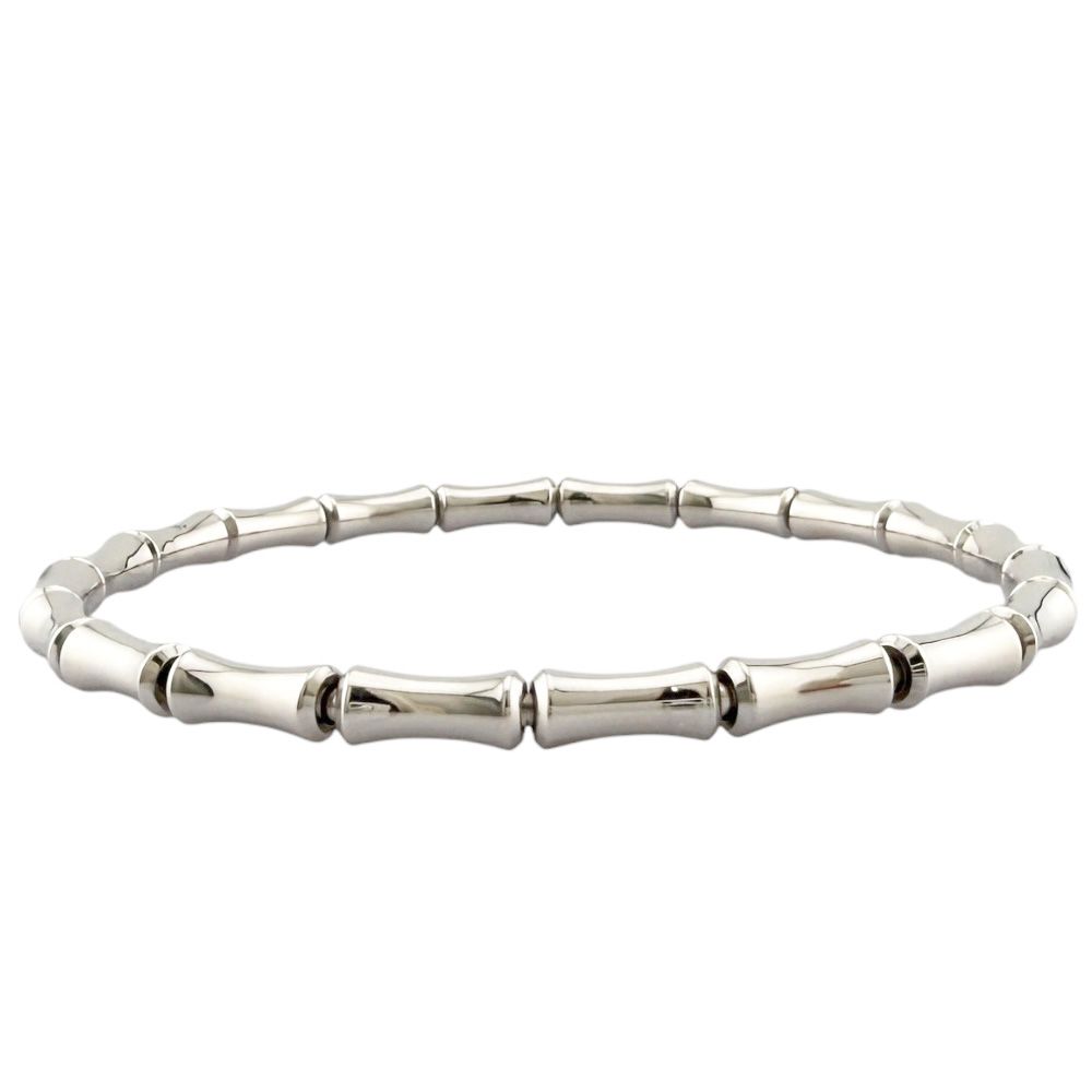Gucci Bambu 16 Bracelet 18k White Gold — view 3