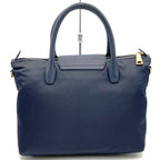 Prada Tote Saffiano Nylon Leather Navy — view 4
