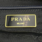 Prada Tote Saffiano Nylon Leather Navy — view 8