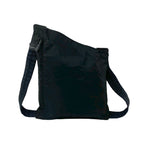 Prada Tessuto Nylon Leather Shoulder Bag Black — view 3