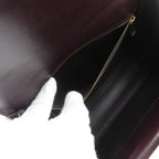 Bottega Veneta the Clip Leather Purple Shoulder Bag — view 7