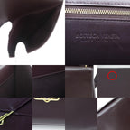 Bottega Veneta the Clip Leather Purple Shoulder Bag — view 8