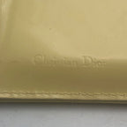 Dior Lady Wallet Fragment Case Lotus Yellow Card Coin Purse — view 7
