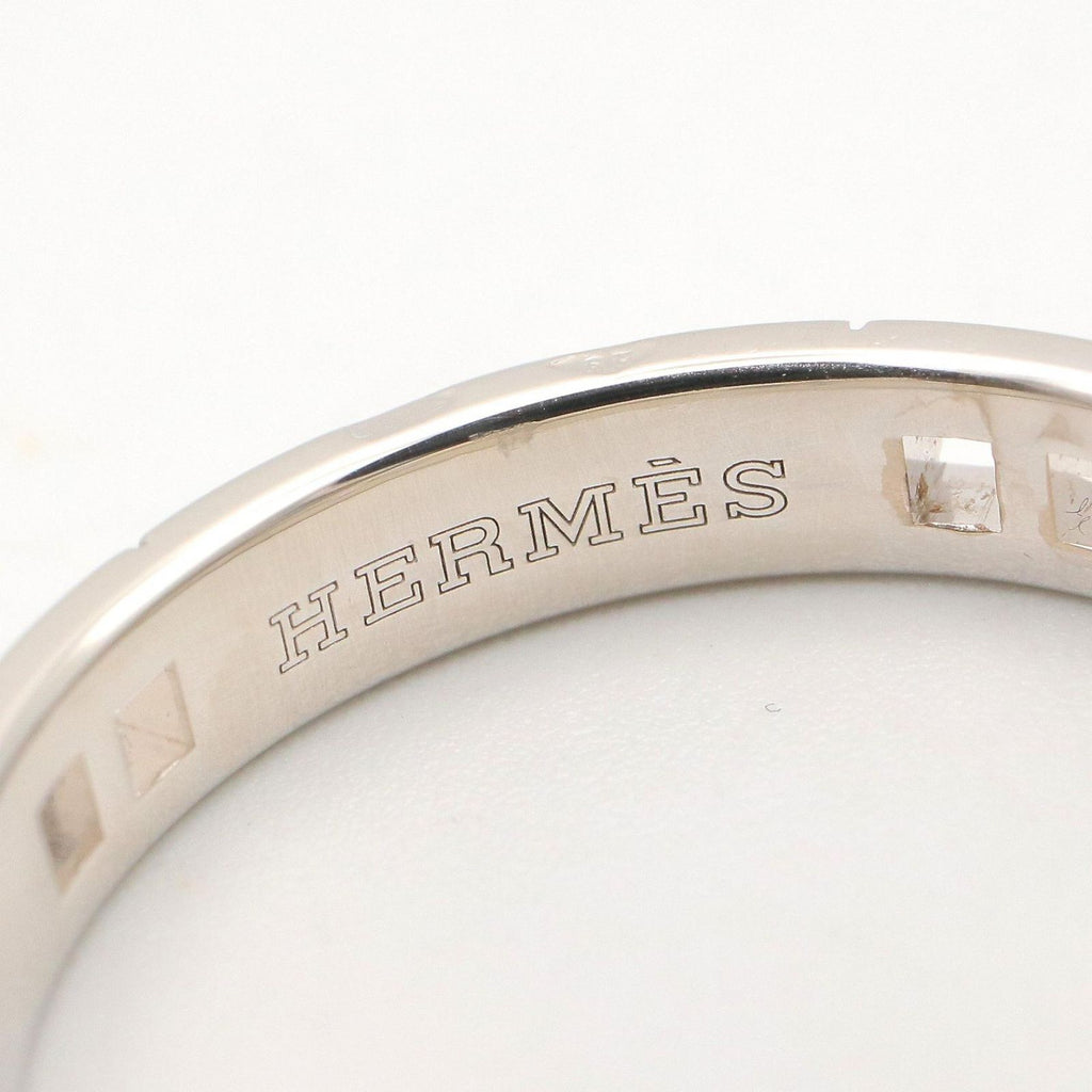 Hermes Ring 18k White Gold