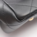 Chanel Tote Quilted Black Leather Chain — view 8