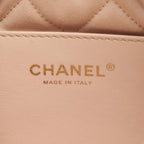 Chanel Shoulder Bag 22 Mini Champagne Gold Leather 22 Quilted Chain — view 4