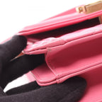 Chanel Shoulder Bag Quilted Pink Lambskin Chain — view 7