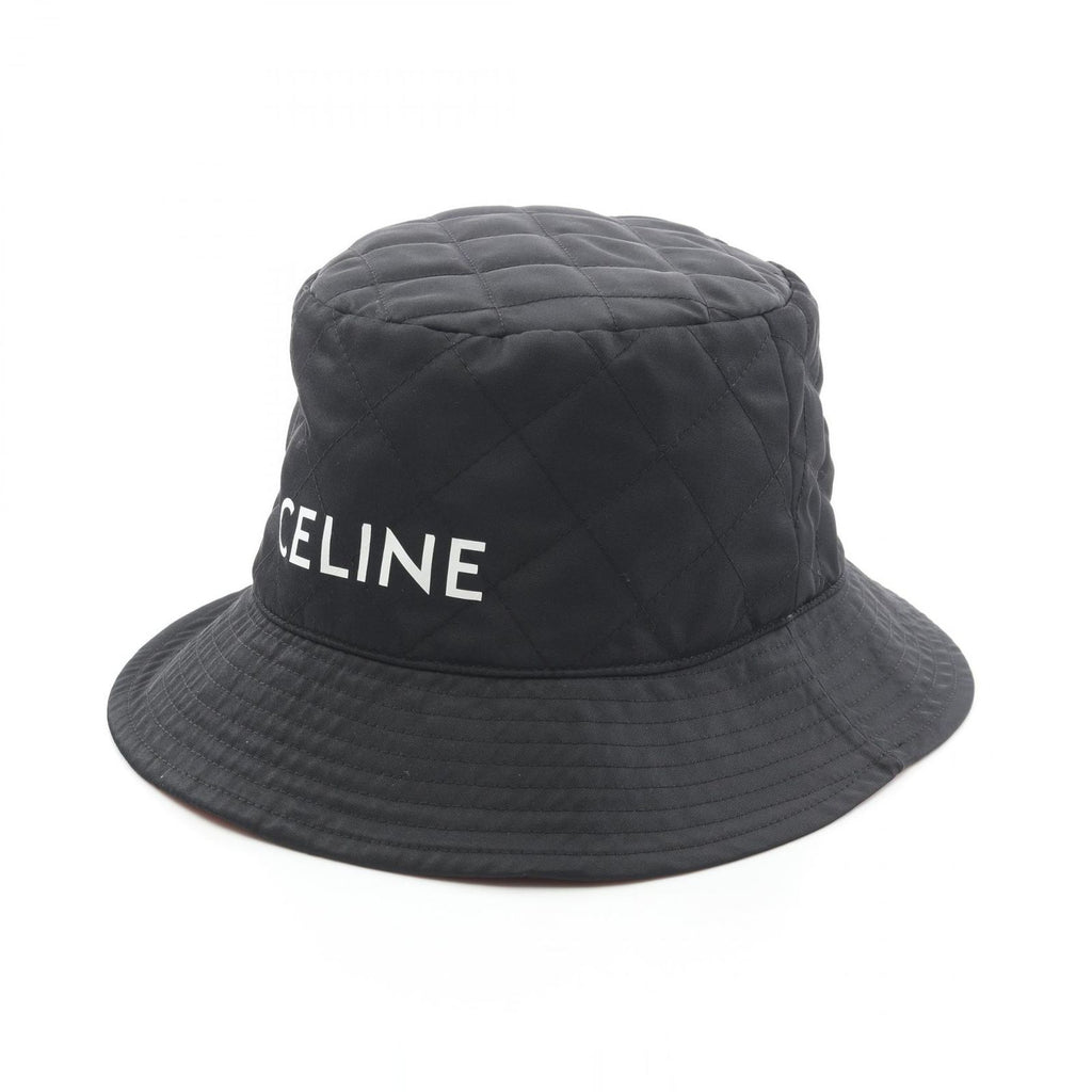 Celine Nylon Twill Quilted Bucket